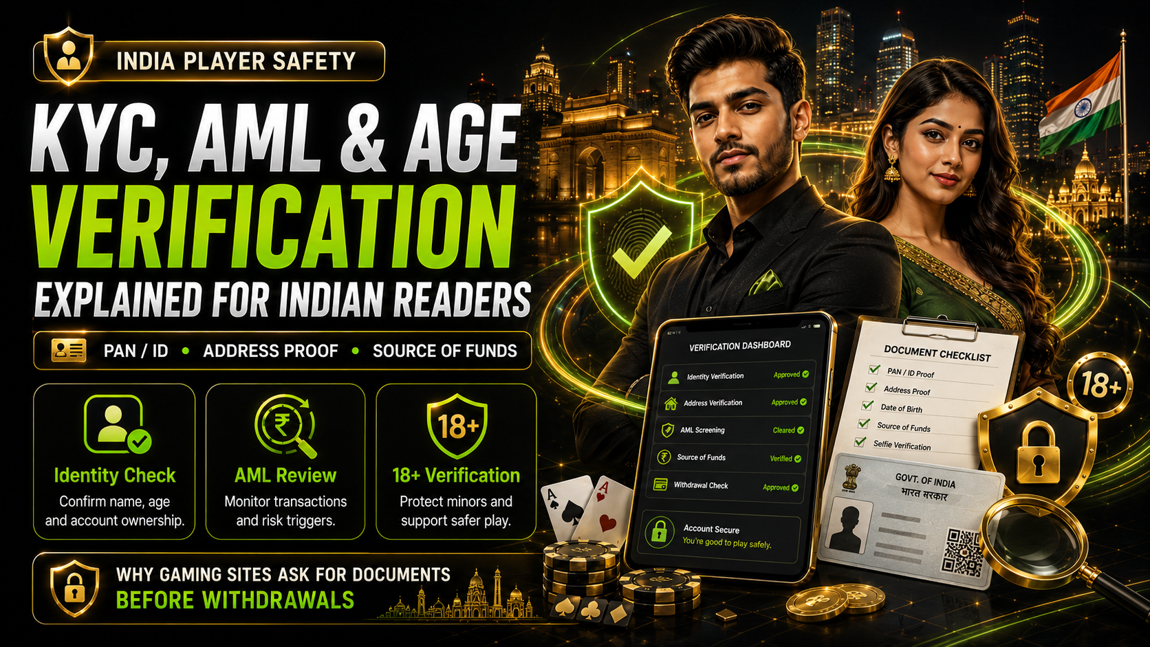 KYC, AML and age verification explained for Indian readers